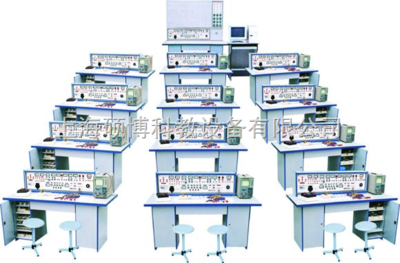 電工、模擬、數字電路三合一實驗室成套設備-上海碩博科教設備
